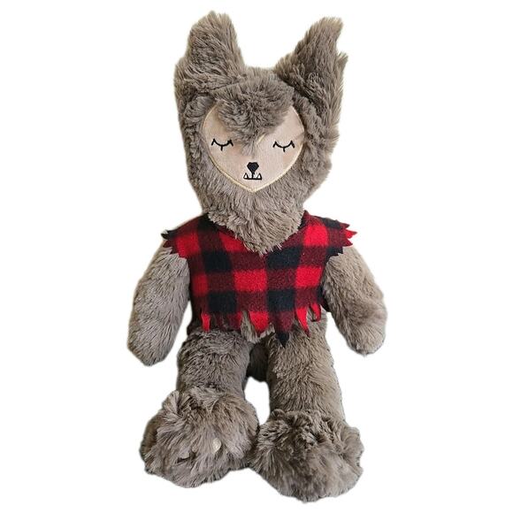 Slumberkins Werewolf Kin Limited Edition Halloween 14" Plush "SHELF SITTER" - Picture 1 of 4